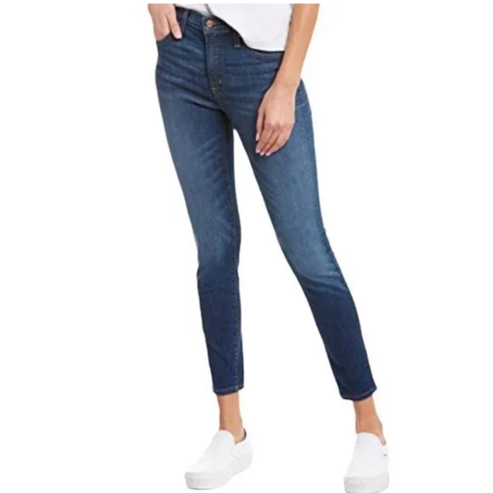 J. Crew 9” High Rise Skinny Jeans Sz 26P